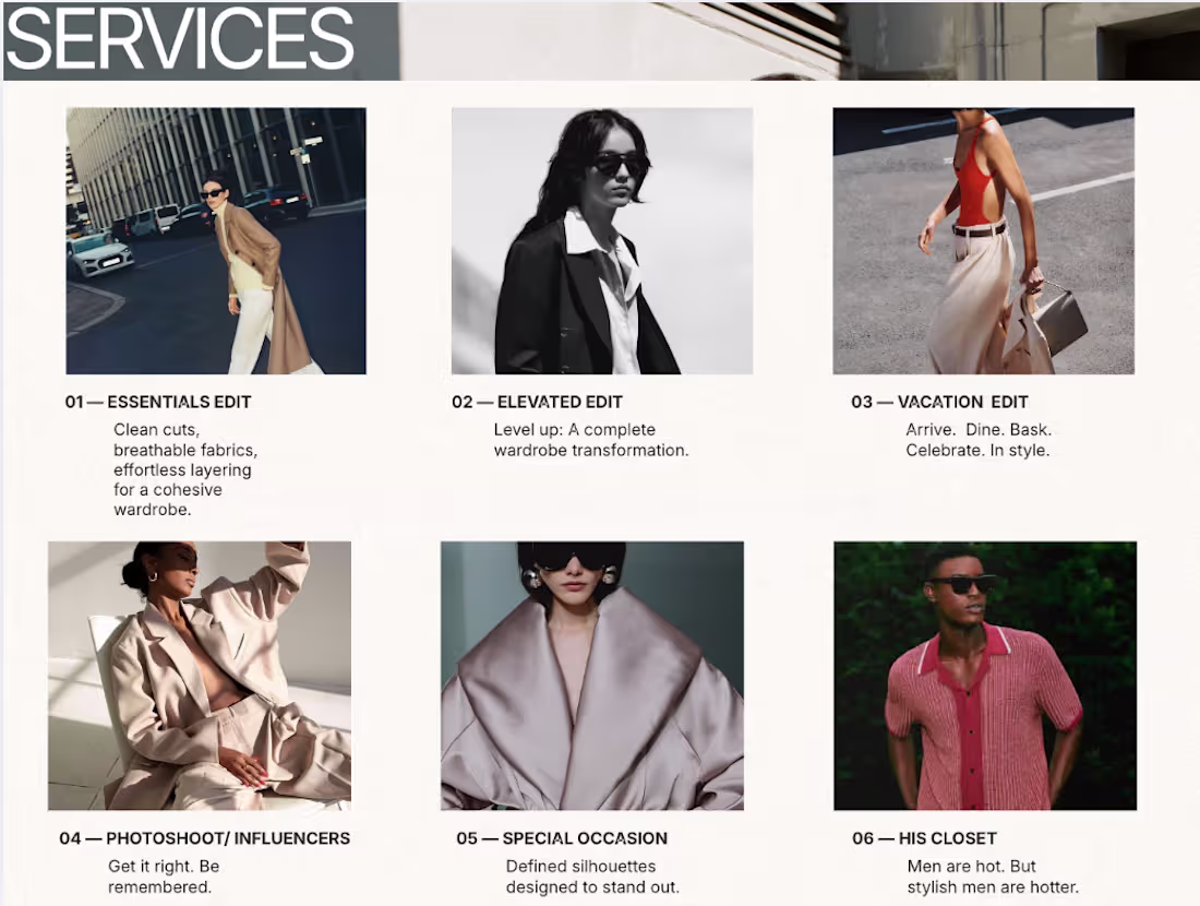 Cover image for Personal Styling: Elevating Wardrobes, Vacations, Special Events