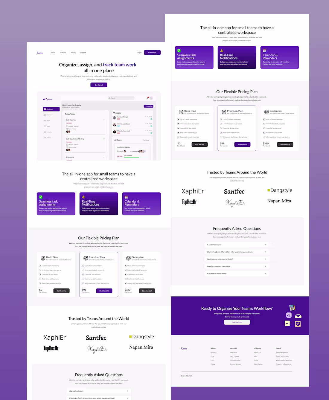 Cover image for Saas Landing Page