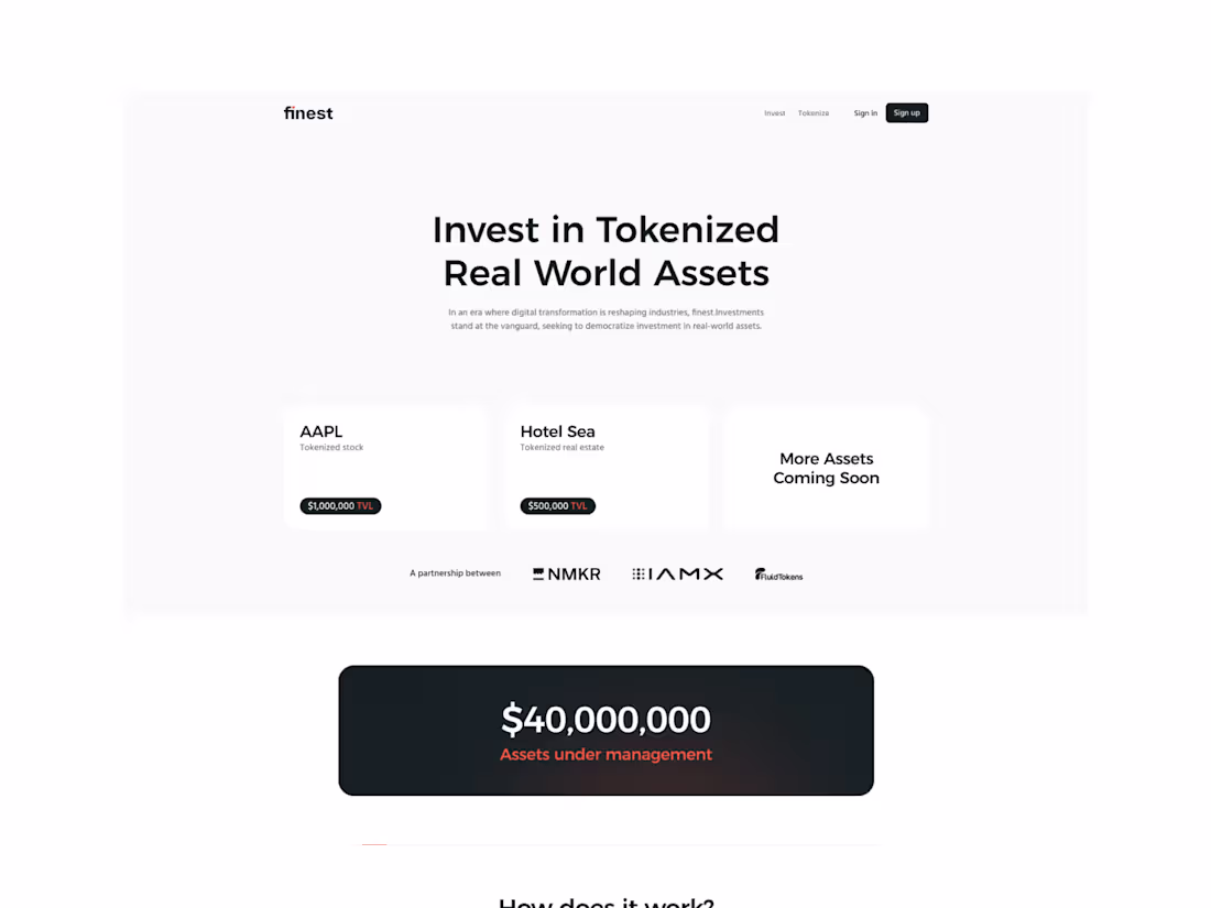 Cover image for Finest Investments