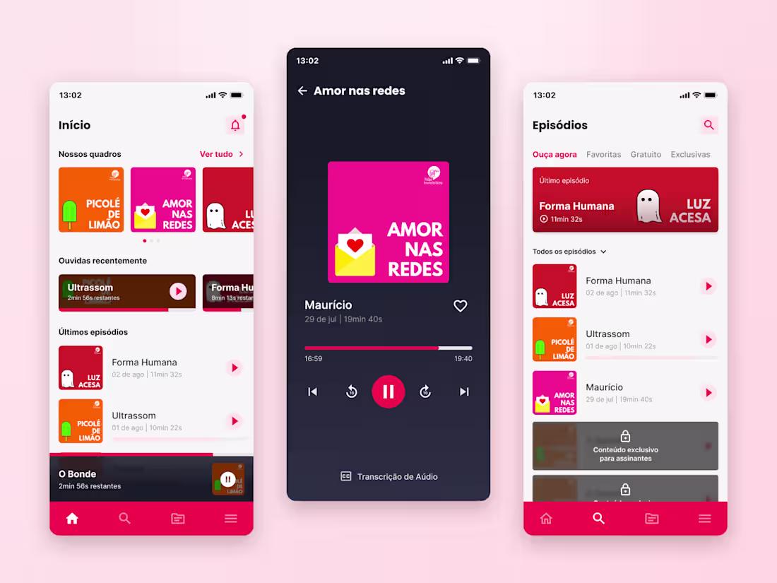 Cover image for Podcast App Concept