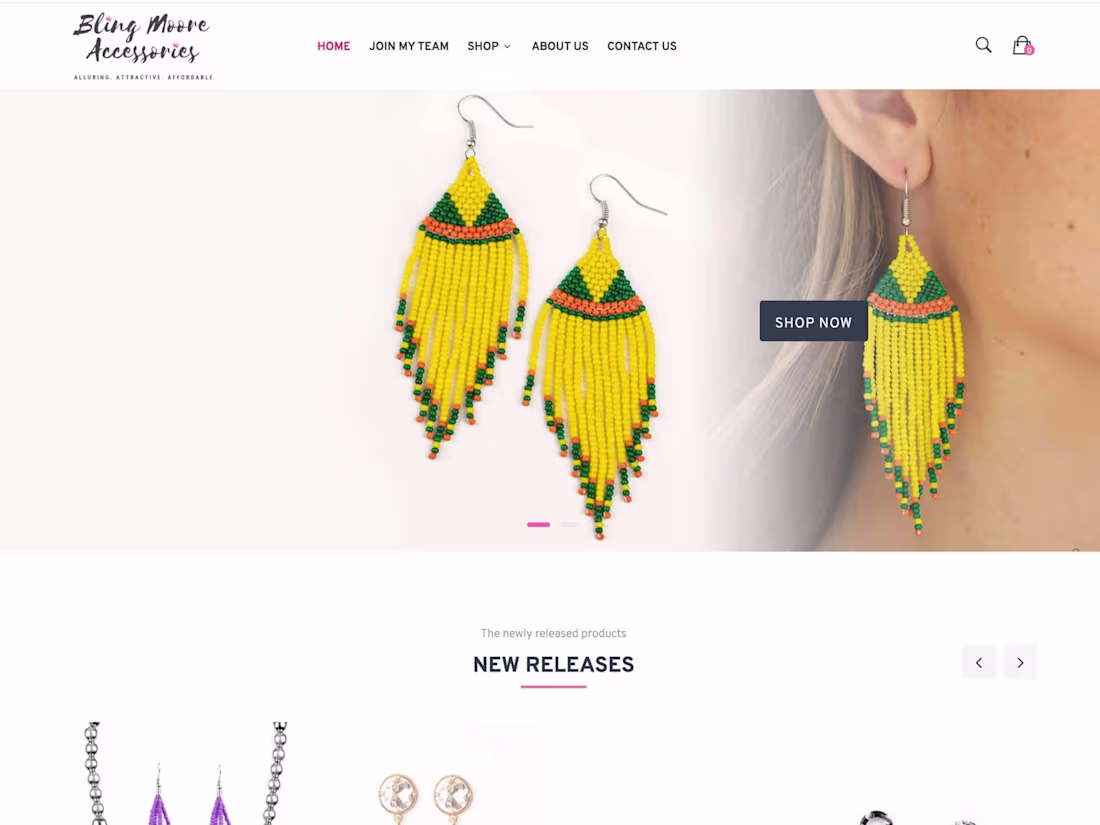 Cover image for Bling Moore Accessories | Shopify Jewelry Store