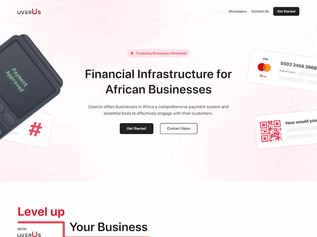 Cover image for UverUs: Financial Infrastructure for African Businesses