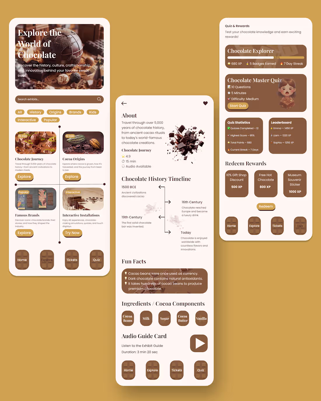 Cover image for ChocoVerse – Chocolate Museum Mobile