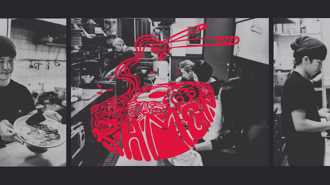 Cover image for Handmade Logo Design for a Ramen shop