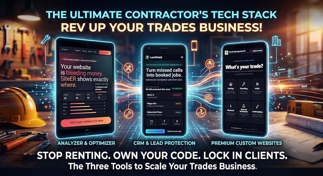 Cover image for Most trades businesses are bleeding