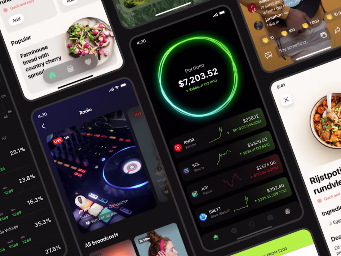 Cover image for Mobile App UI/UX Design