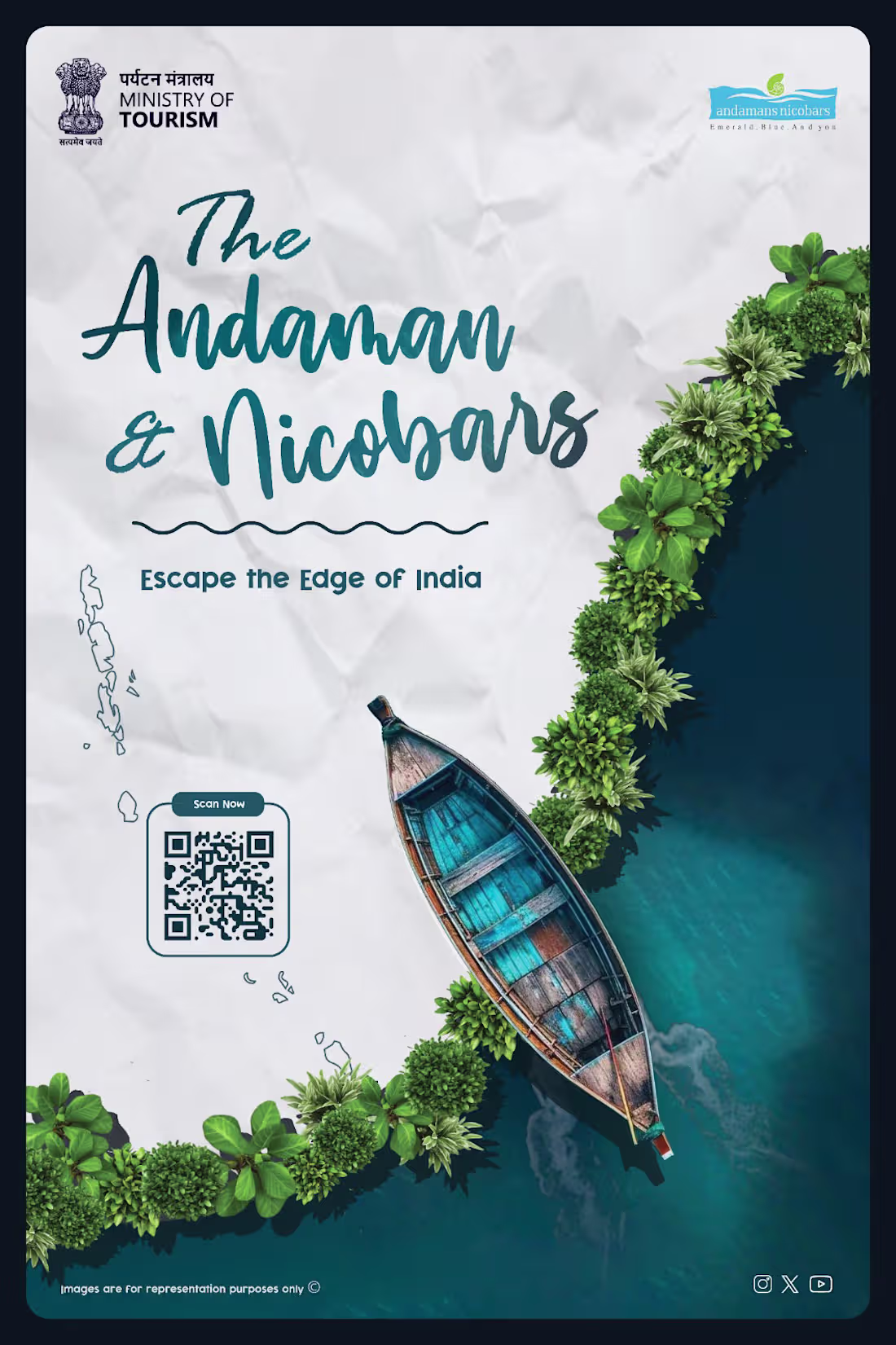 Cover image for Andaman And Nicobar Tourism Poster Design