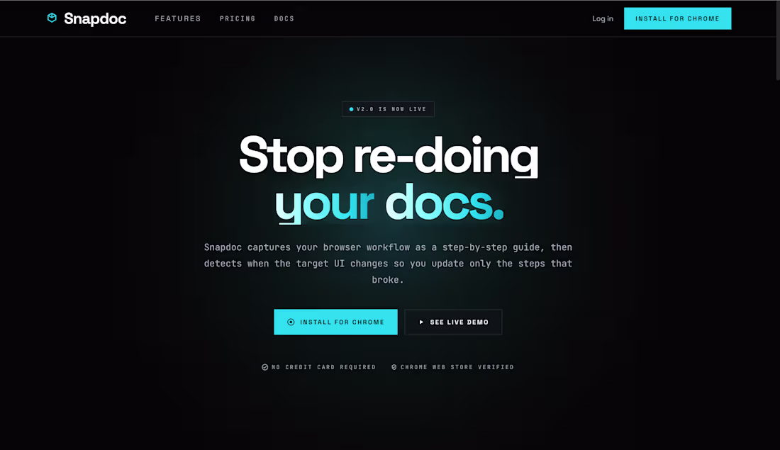 Cover image for Snapdoc Workflow Capture Tool