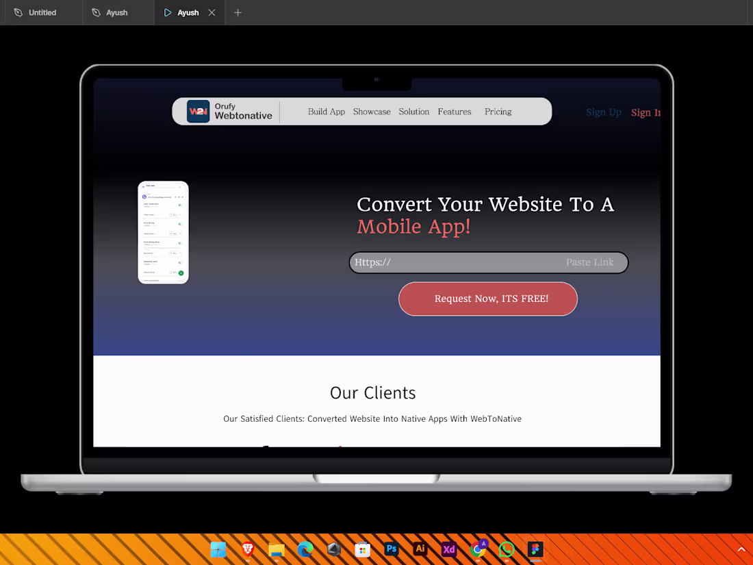 Cover image for Website to App converter