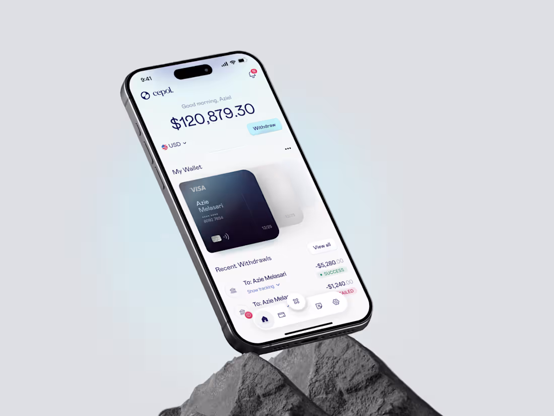Cover image for Cepol - Finance Mobile App