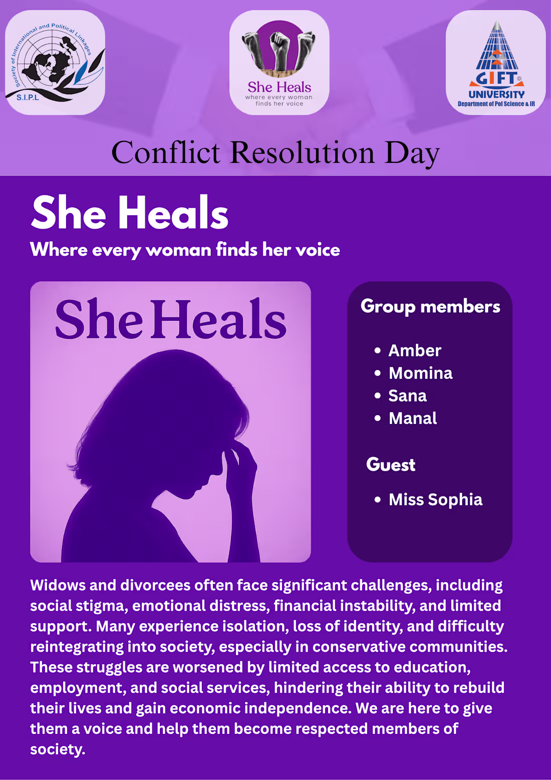 Cover image for Women Empowerment Poster Design