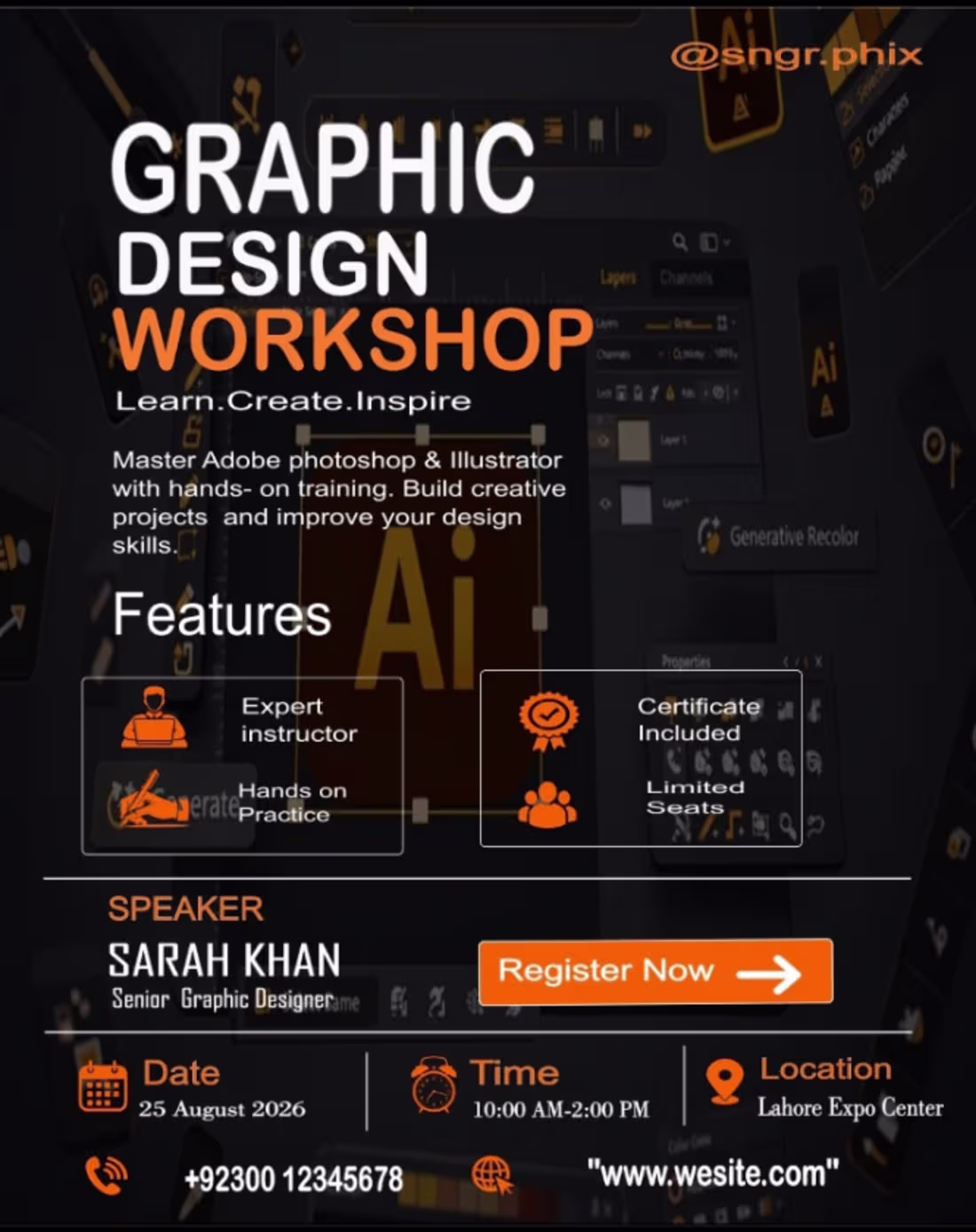 Cover image for Learn. Create. Inspire."