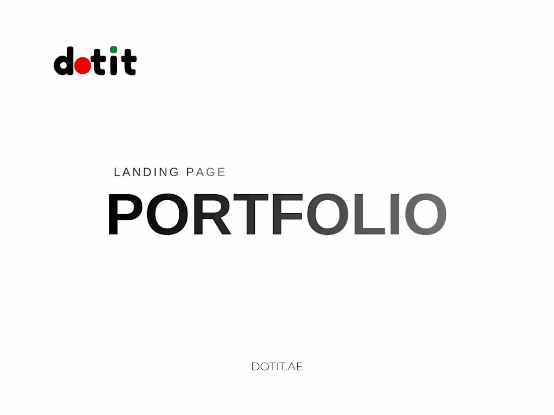 Cover image for Landing Page Design Portfolio