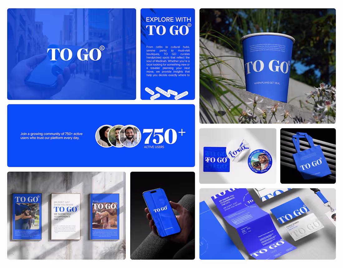 Cover image for TOGO BRAND IDENTITY- I created a brand refresh, and i though...