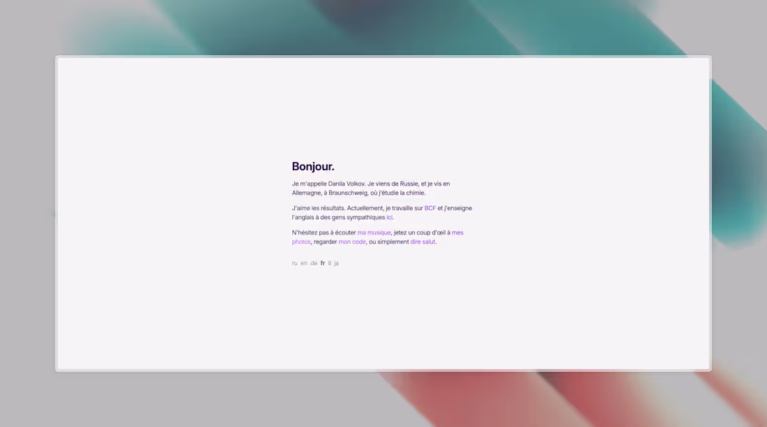 Cover image for Business Card