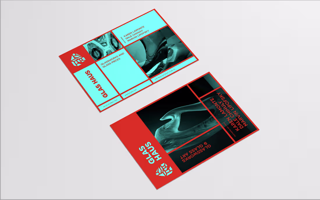 Cover image for Glas Haus