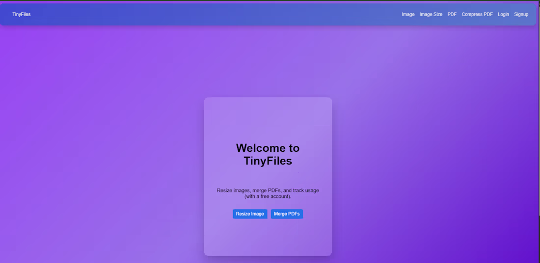 Cover image for 📁 TinyFiles – Smart File