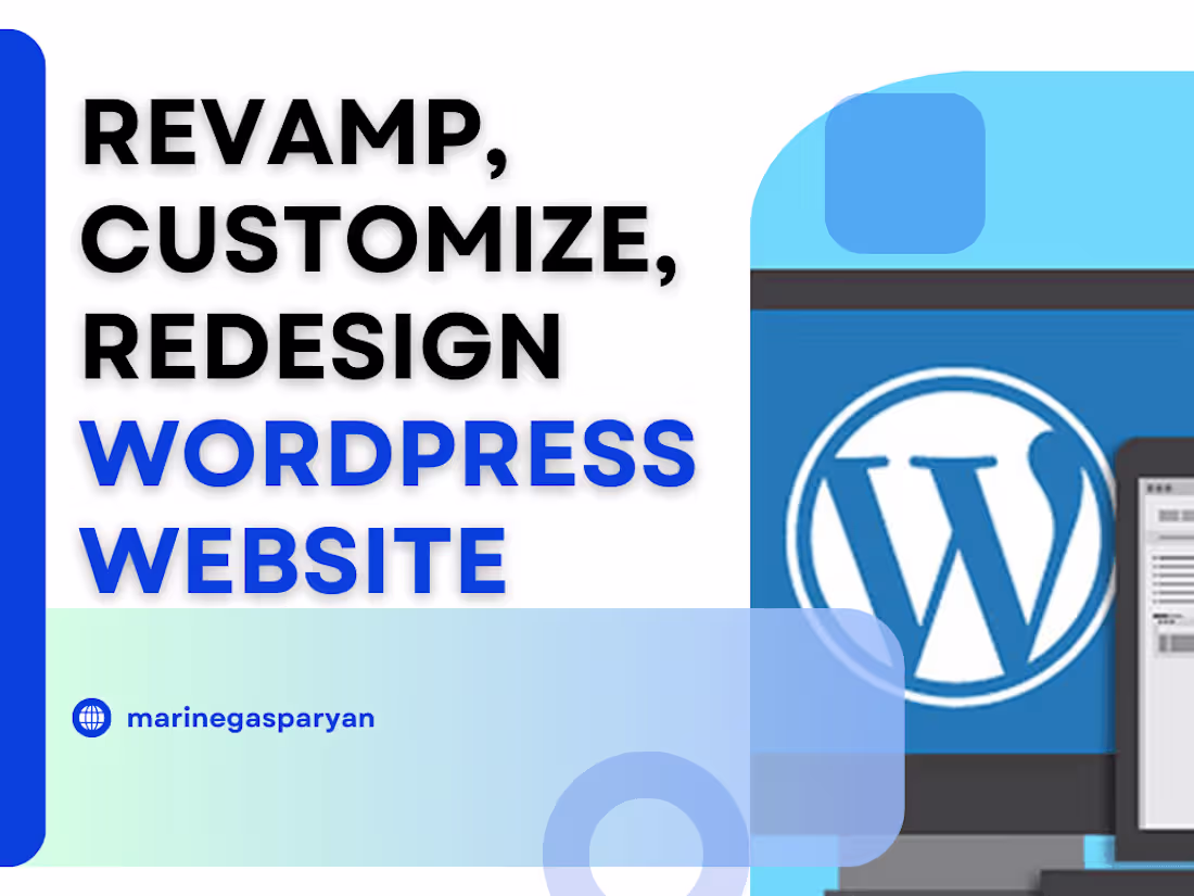 Cover image for Professional Maintenance Wordpress Website