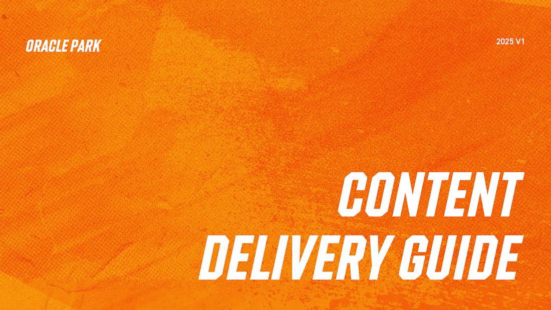 Cover image for SFG Content Delivery Guide