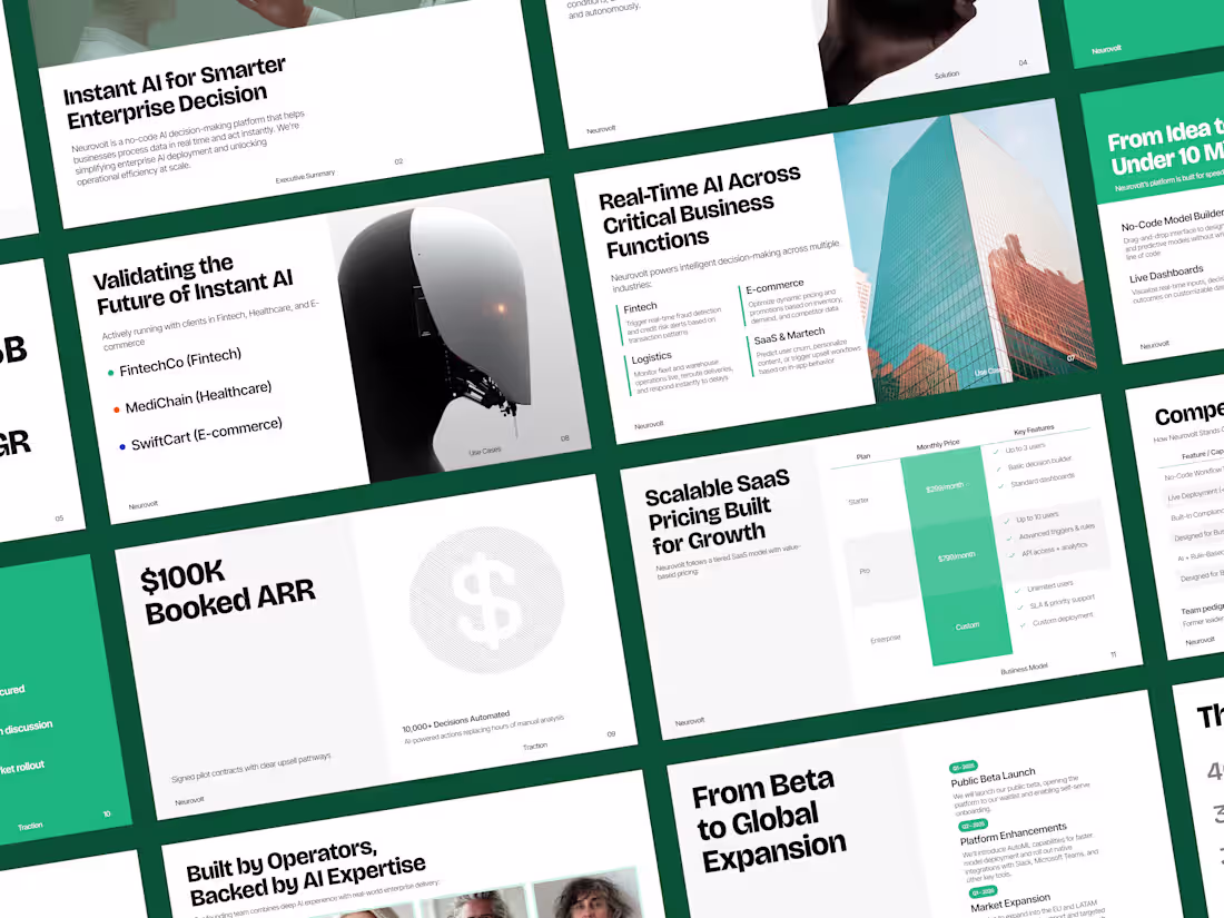 Cover image for Neurovolt Pitch Deck Template (AI Startup Deck)