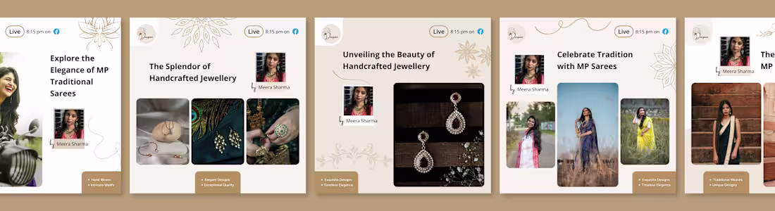 Cover image for Fashion and Jewellery Facebook Posts