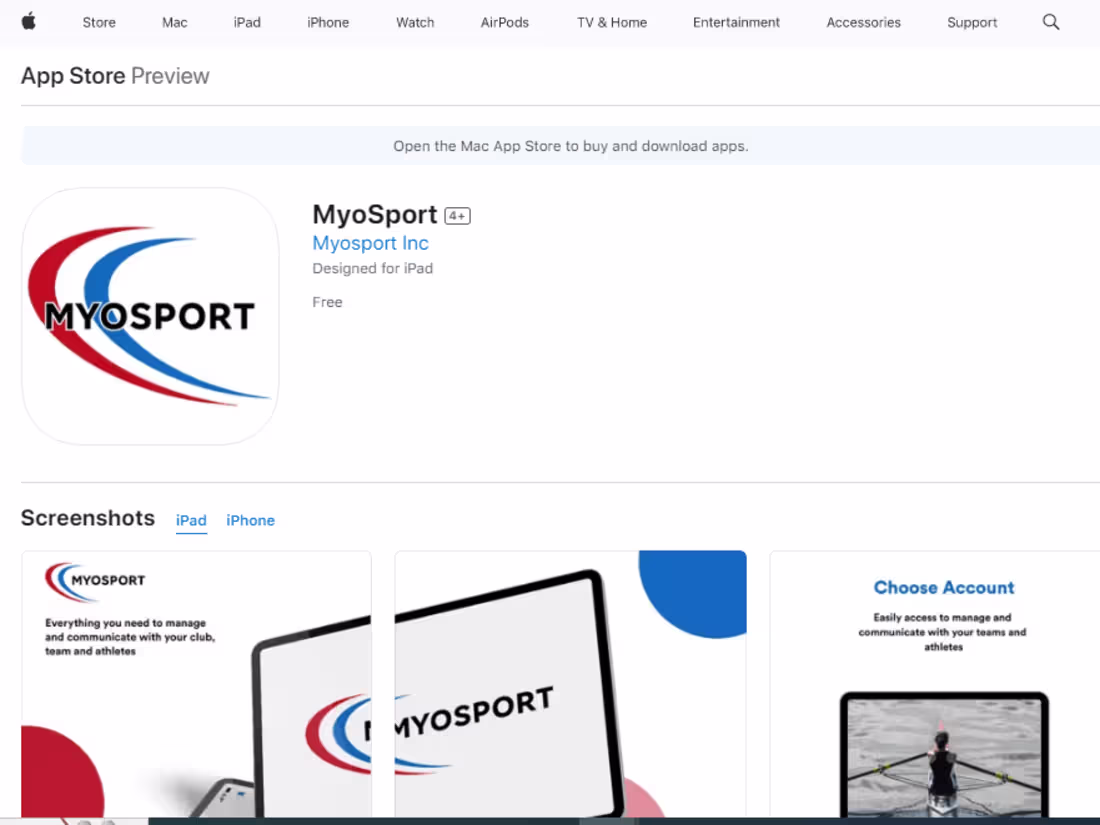 Cover image for ‎MyoSport
