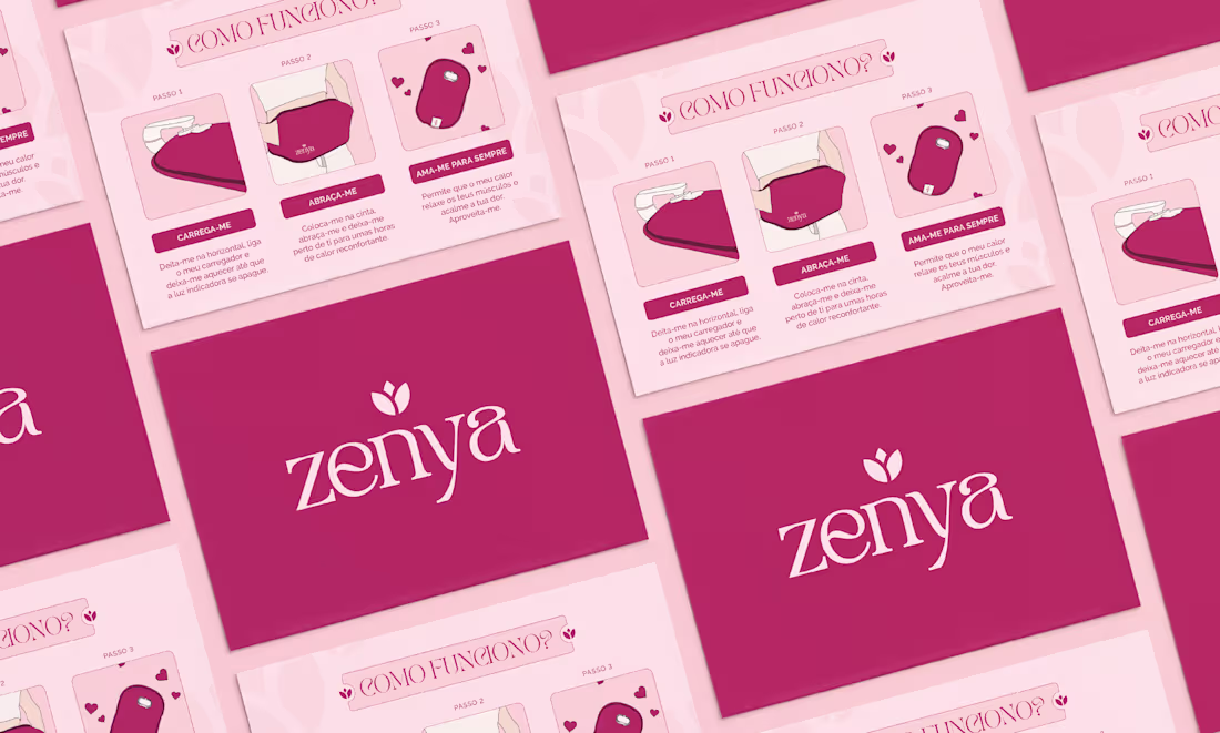Cover image for Zenya Care | Heating Pad | Print & Packaging Design