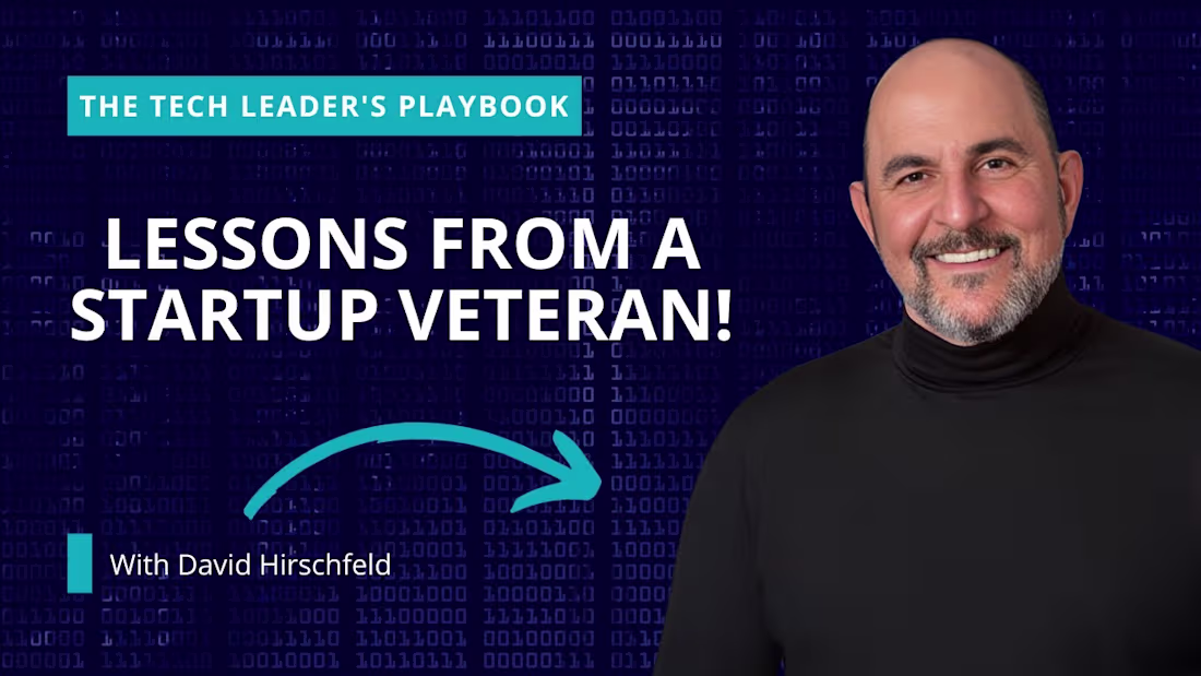Cover image for The Smart Way to Scale Startups with David Hirschfeld - YouTube