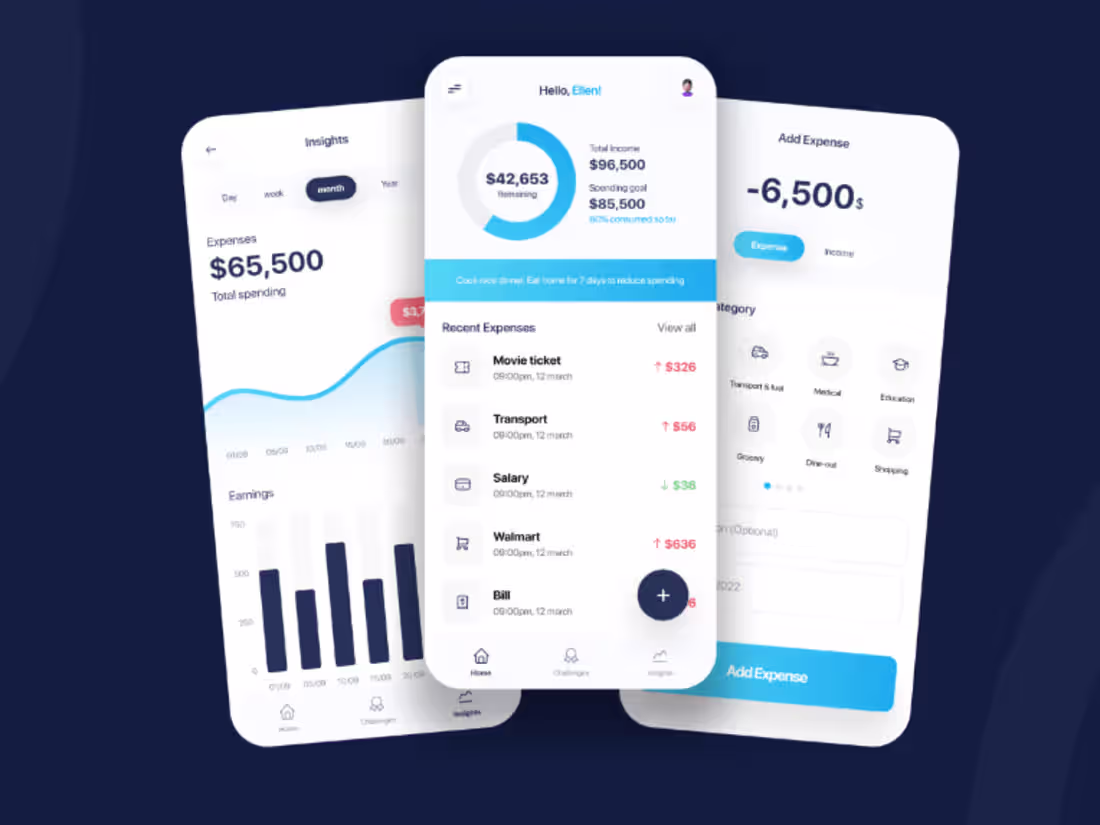 Cover image for UX / UI For Web App, Mobile App And Website