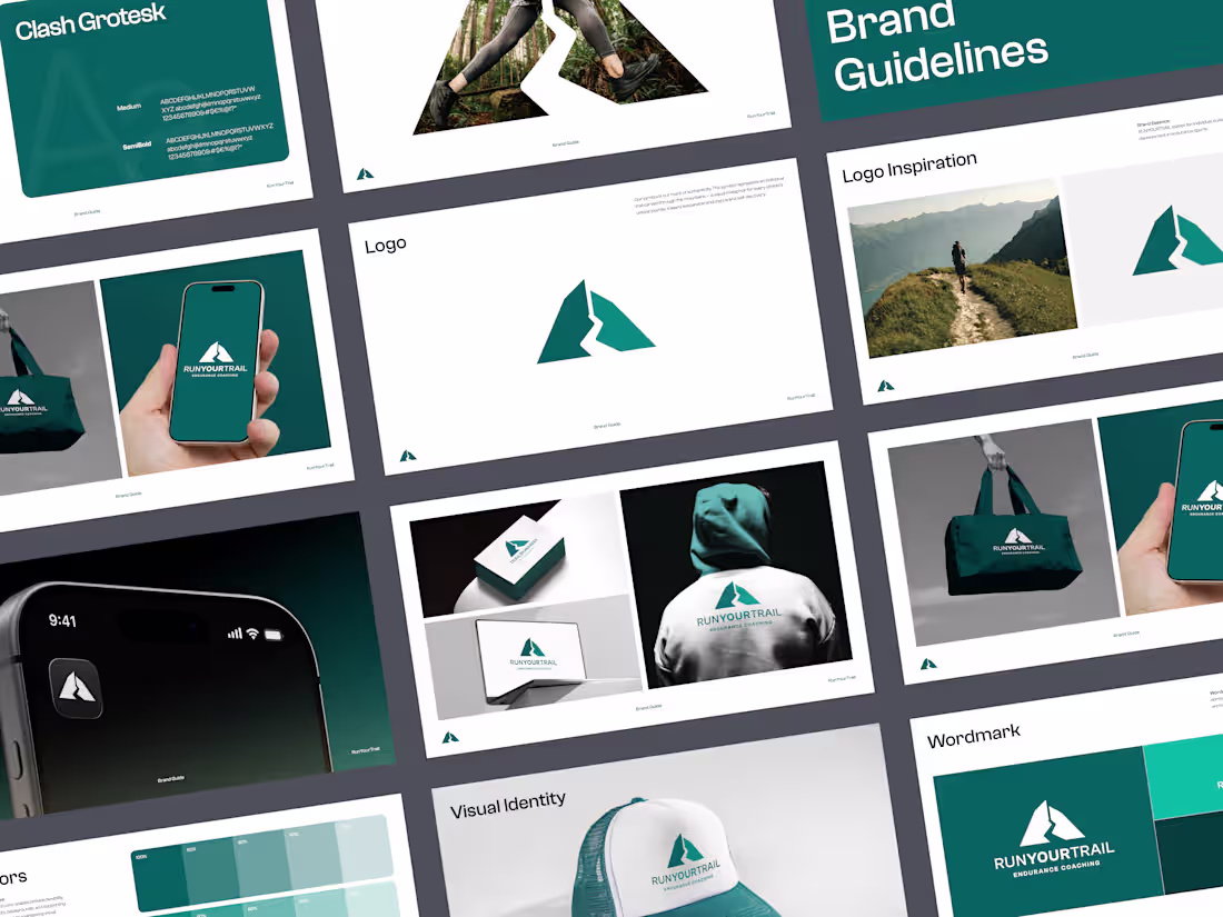 Cover image for RUNYOURTRAIL - Brand Guideline Design

This