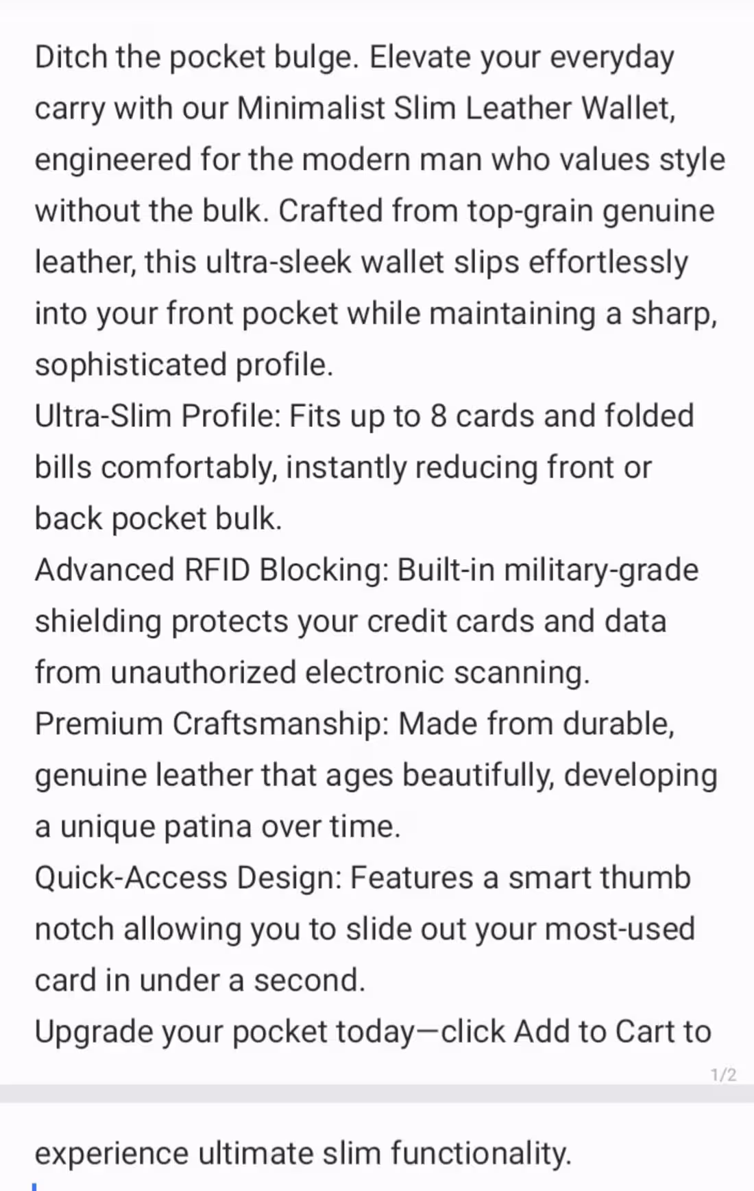 Cover image for E-commerce Product Description - Amazon