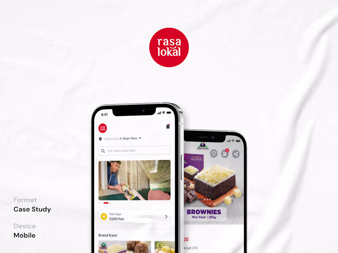 Cover image for Rasa Lokal Online Dessert Food Delivery