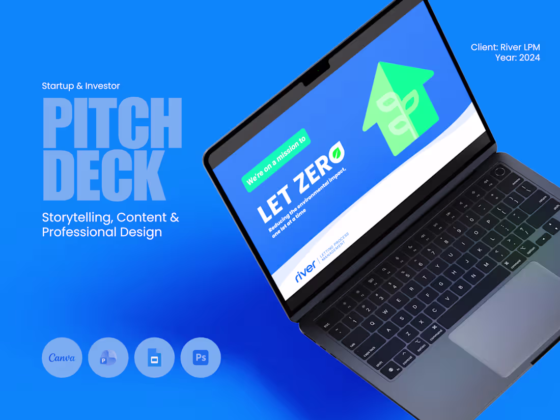 Cover image for Investor Pitch Deck - Strategy, Story & Design
