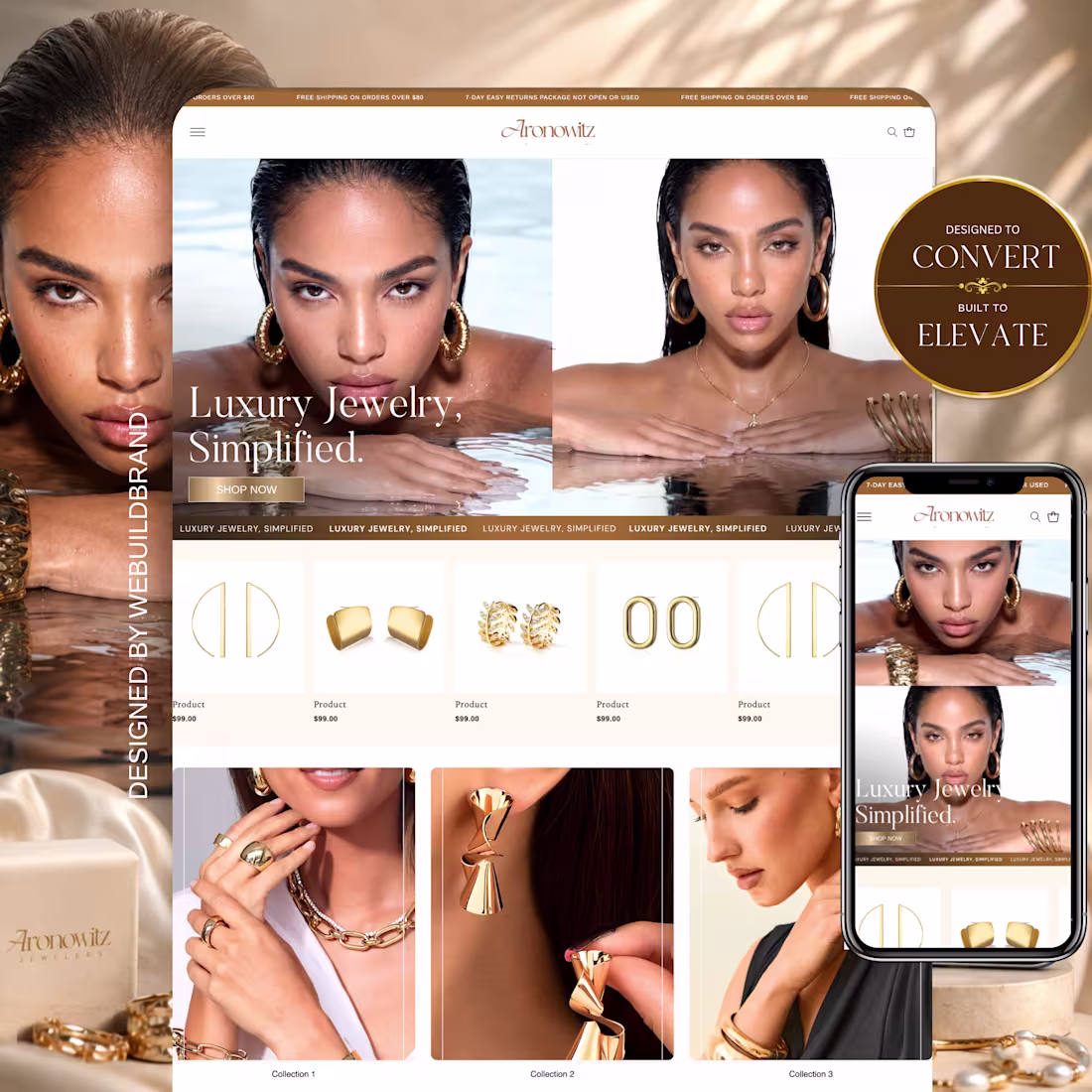 Cover image for Luxury Animated Jewelry Website 