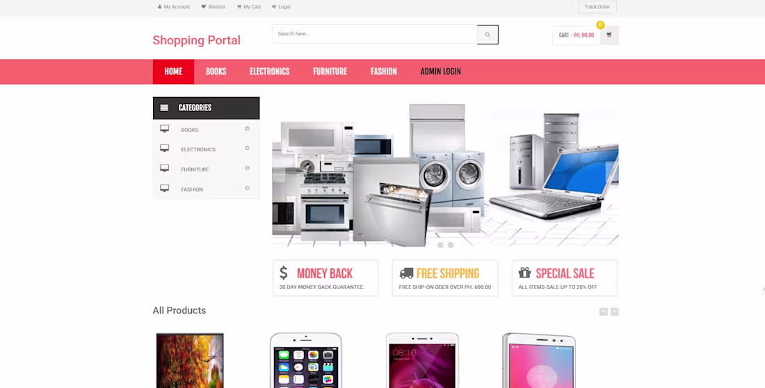 Cover image for A minimal yet functional website design that highlights simp...