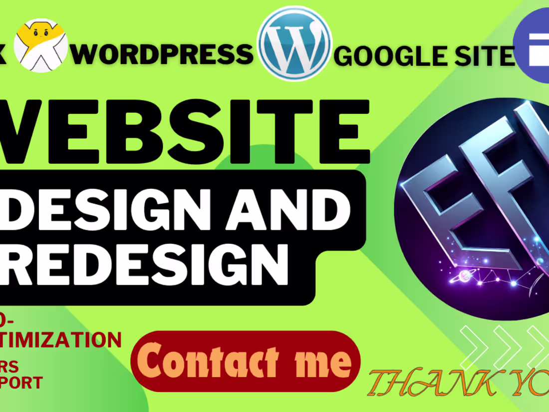 Cover image for Professional Website Design & Development (Wix, WordPress, CMS)