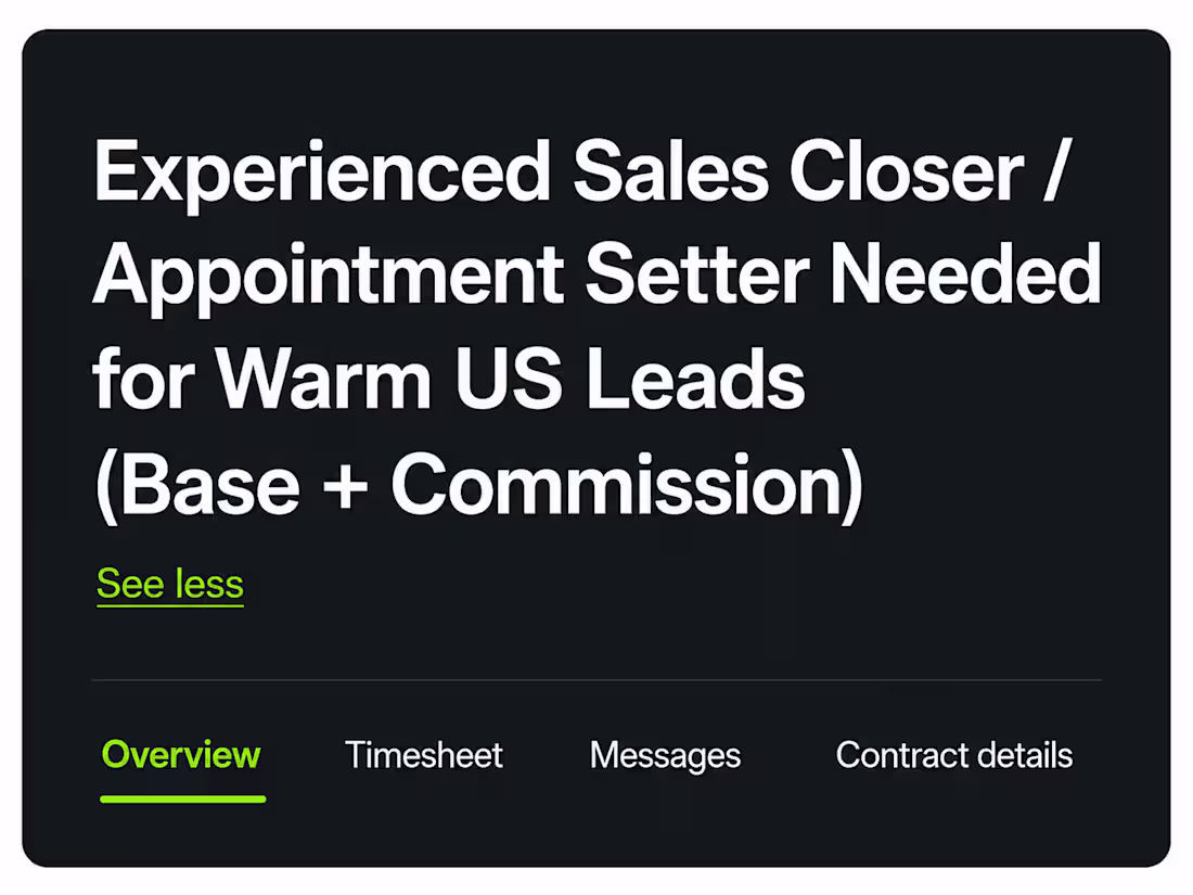 Cover image for Closing Warm Inbound Leads for