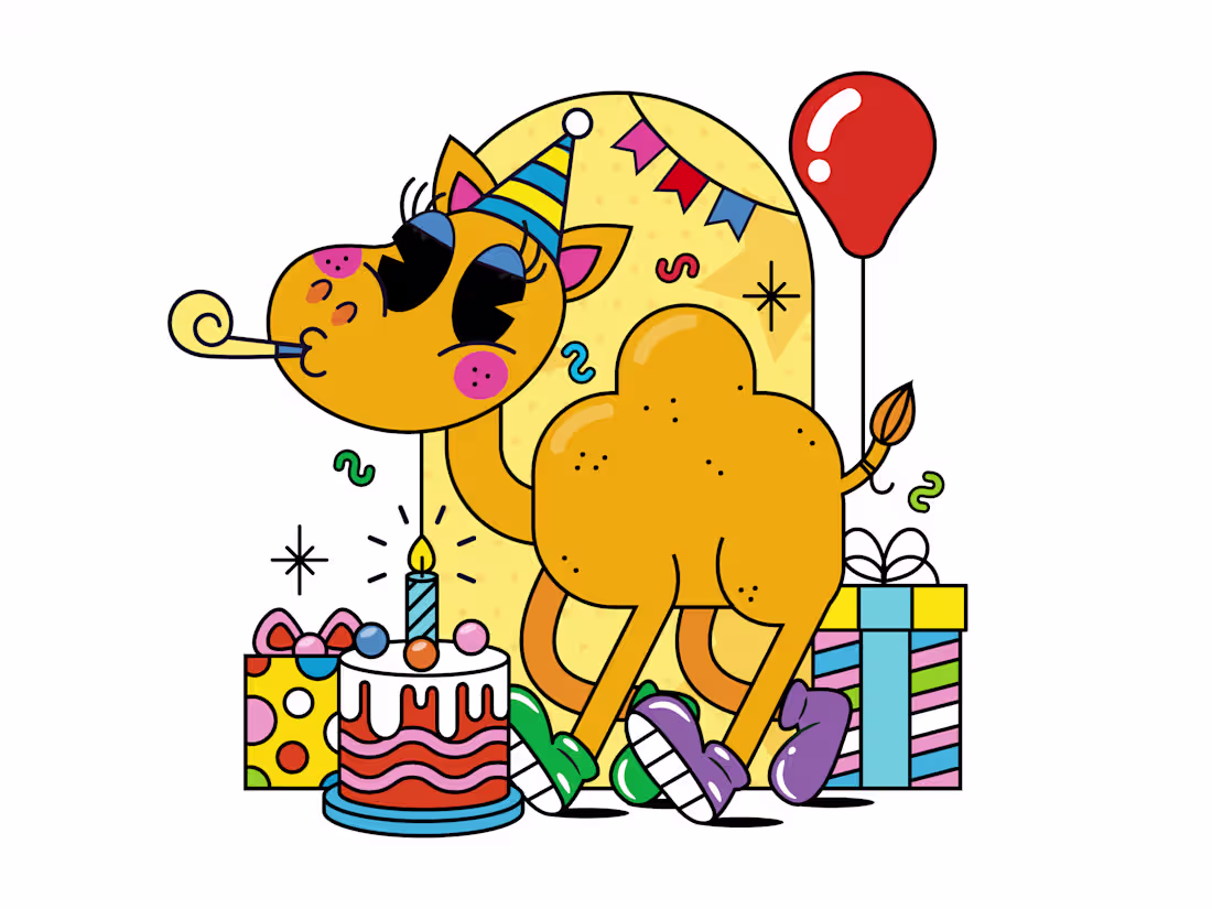 Cover image for Birthday Camel