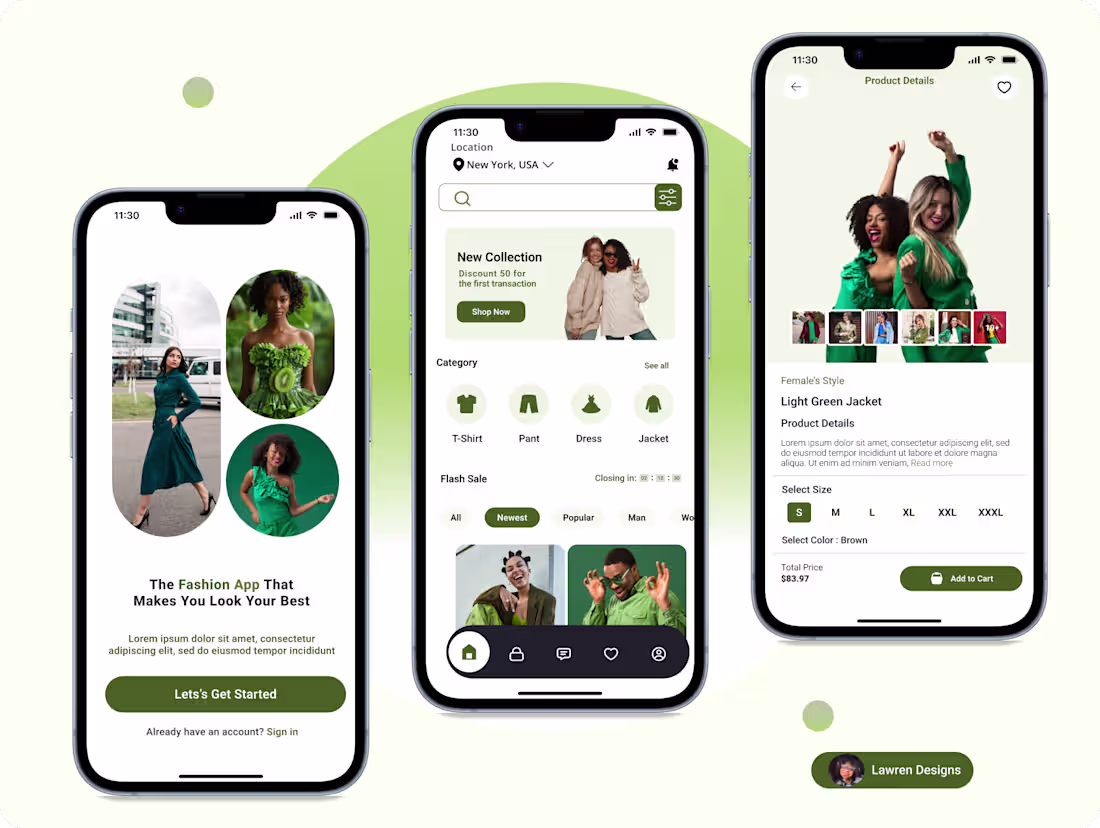 Cover image for A Fashion Mobile App
