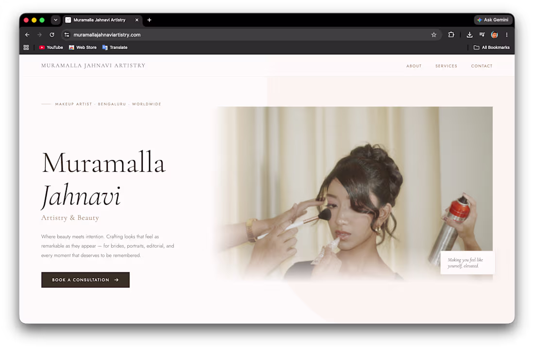 Cover image for I've deployed a website for