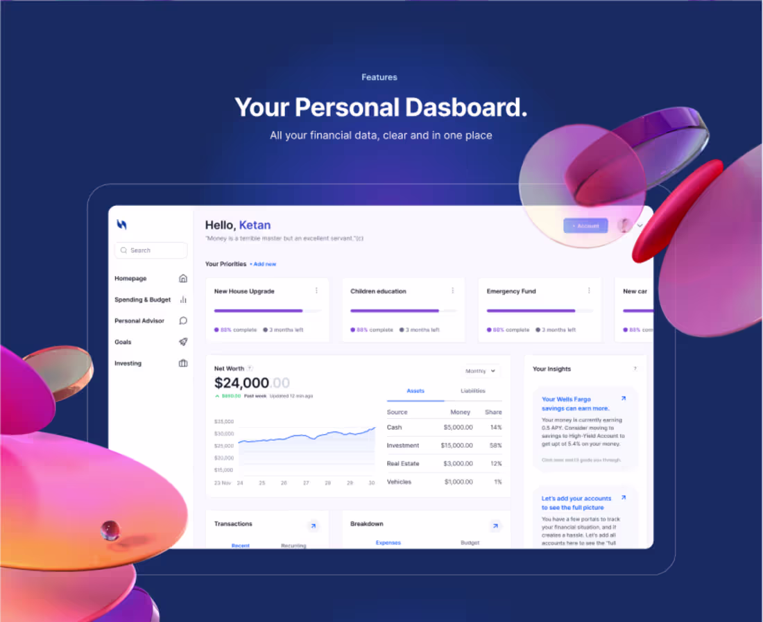 Cover image for AI Financial Assistant Concept Development