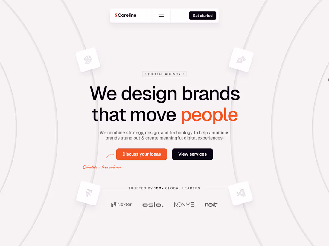 Cover image for Brand Identity, Logo and Website