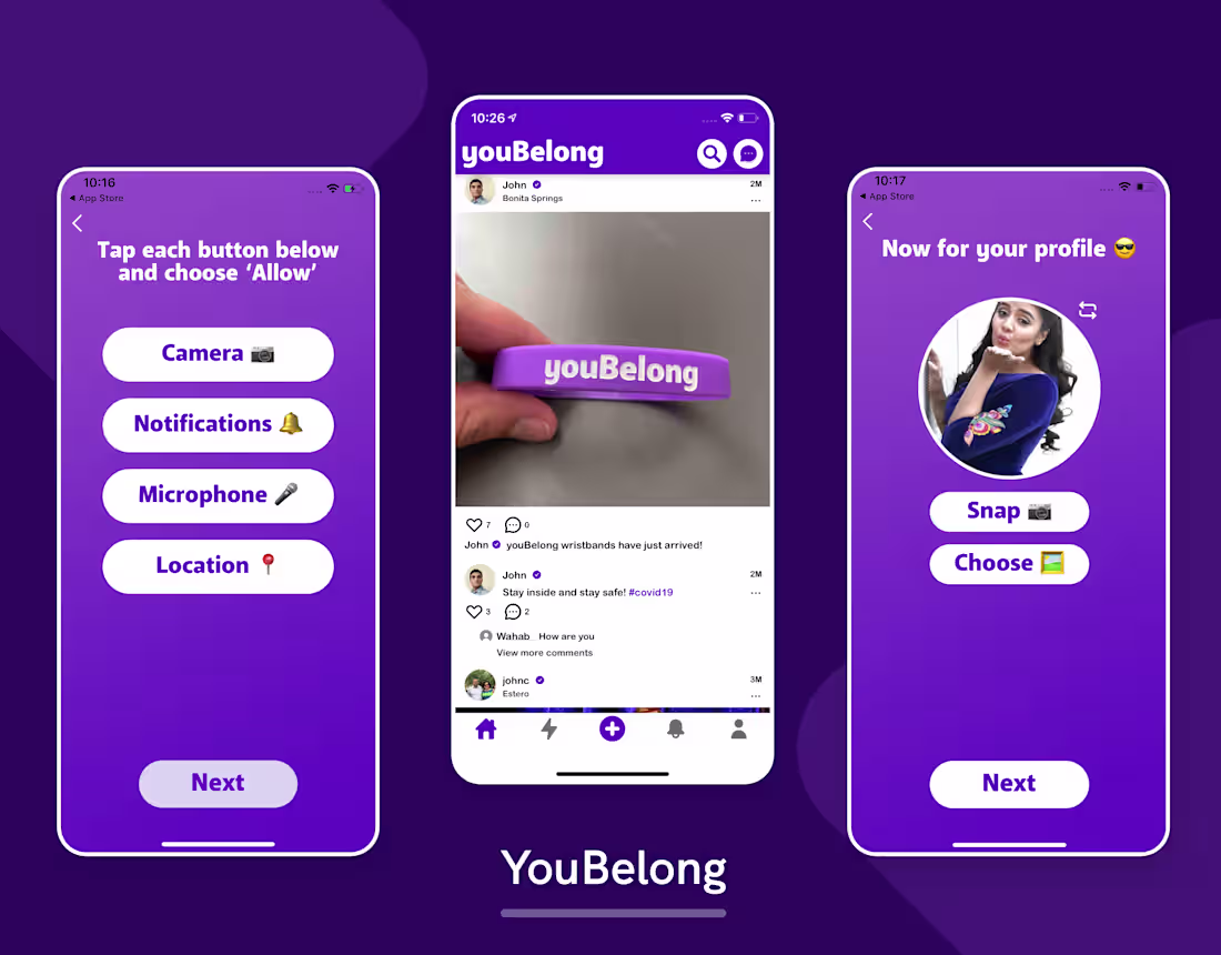Cover image for YouBelong - Inclusive Social Media App