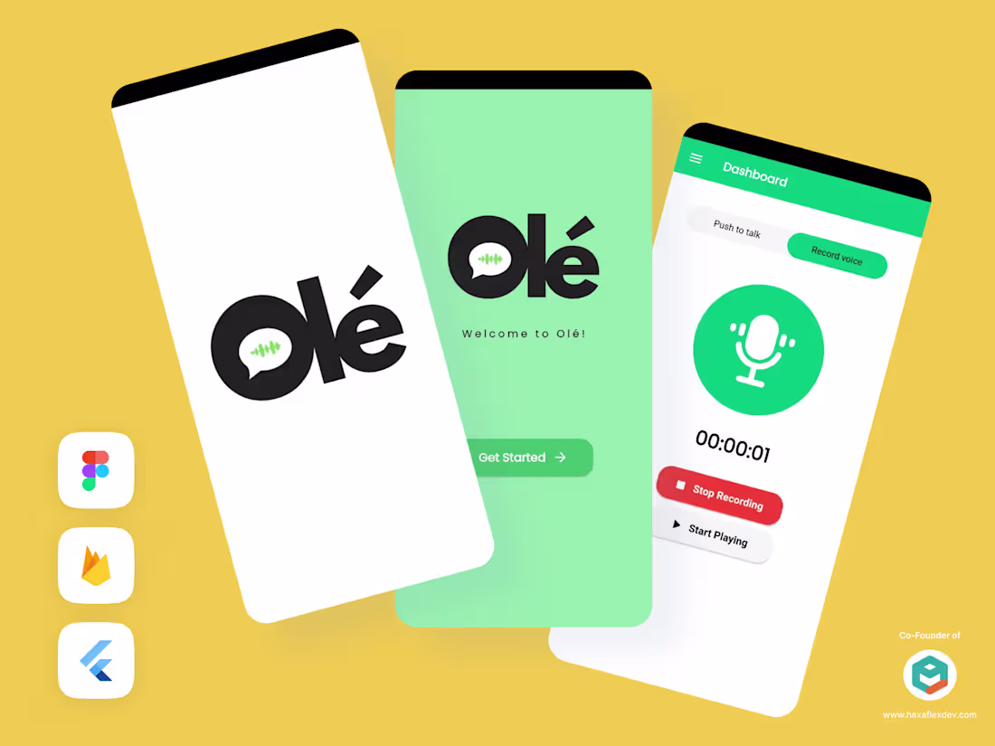Cover image for Voice Communication - Mobile App Design