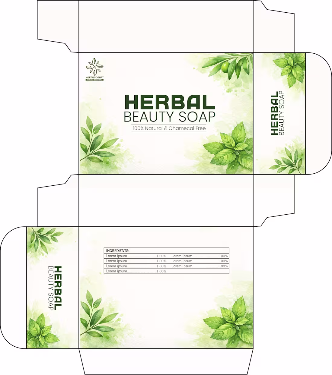 Cover image for Organic Herbal Soap – Packaging