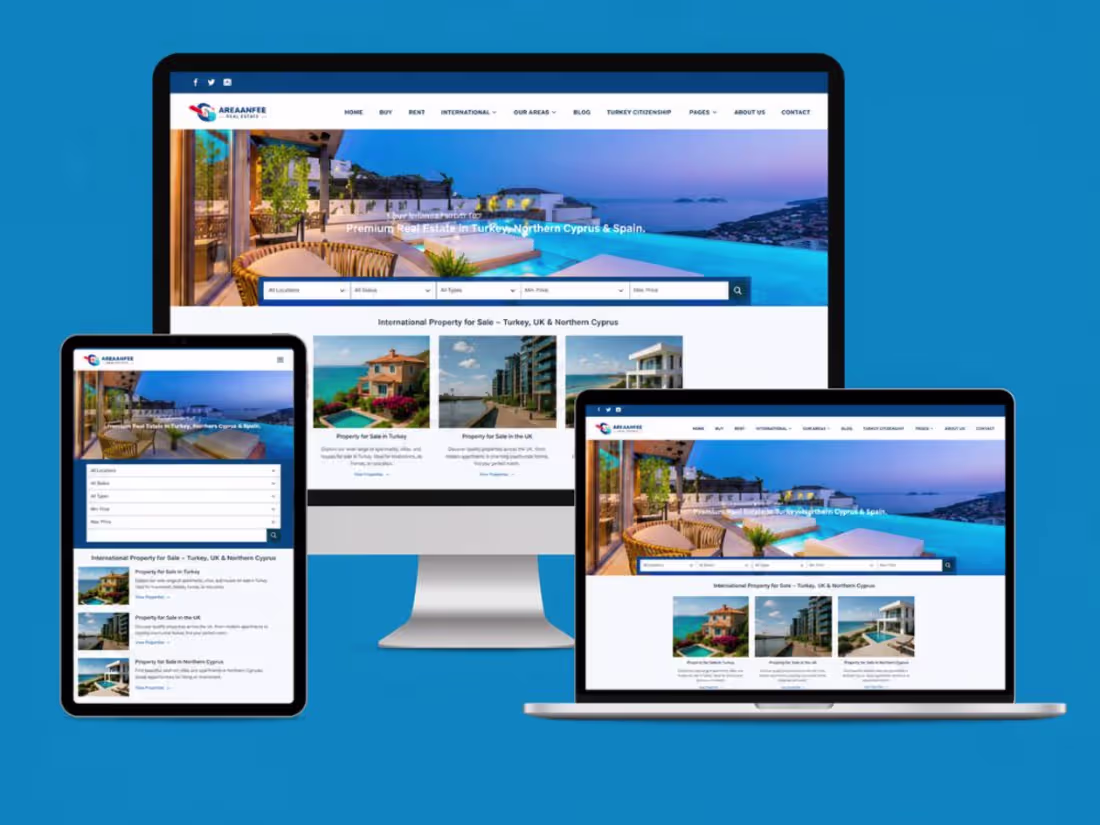 Cover image for Designed to elevate real estate