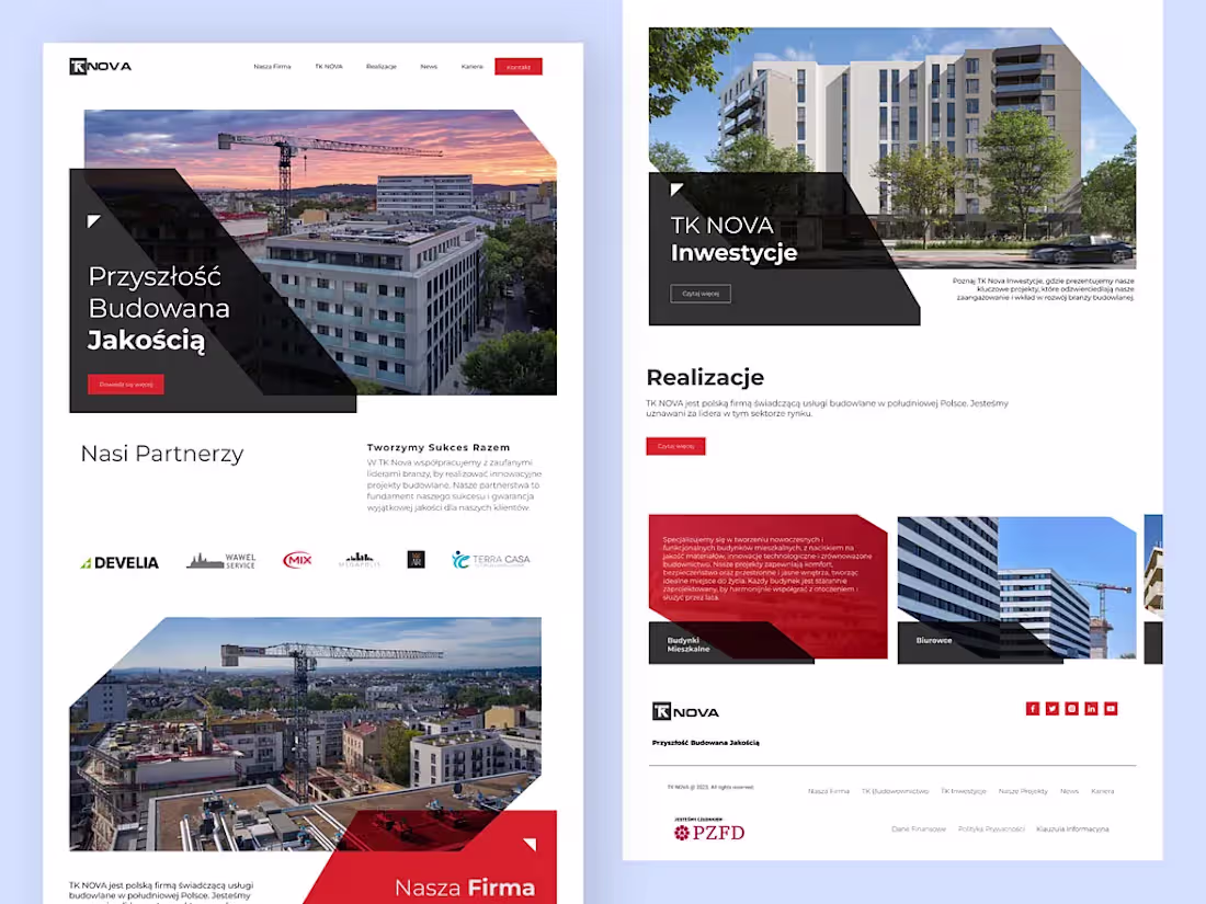 Cover image for Real Estate Development Company Landing