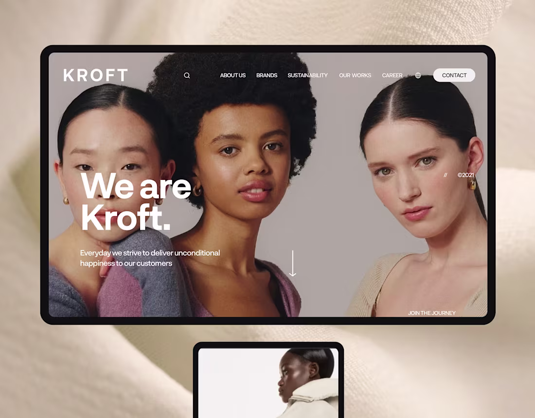 Cover image for Kroft – Modern Web Experience Redesign