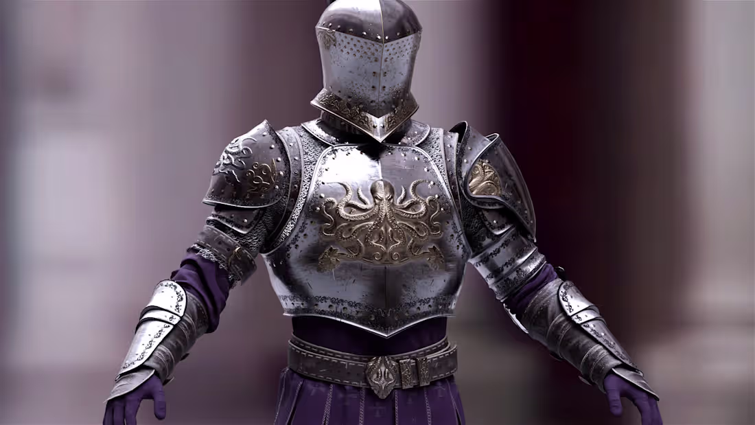 Cover image for Kraken Lord Armor for Unreal