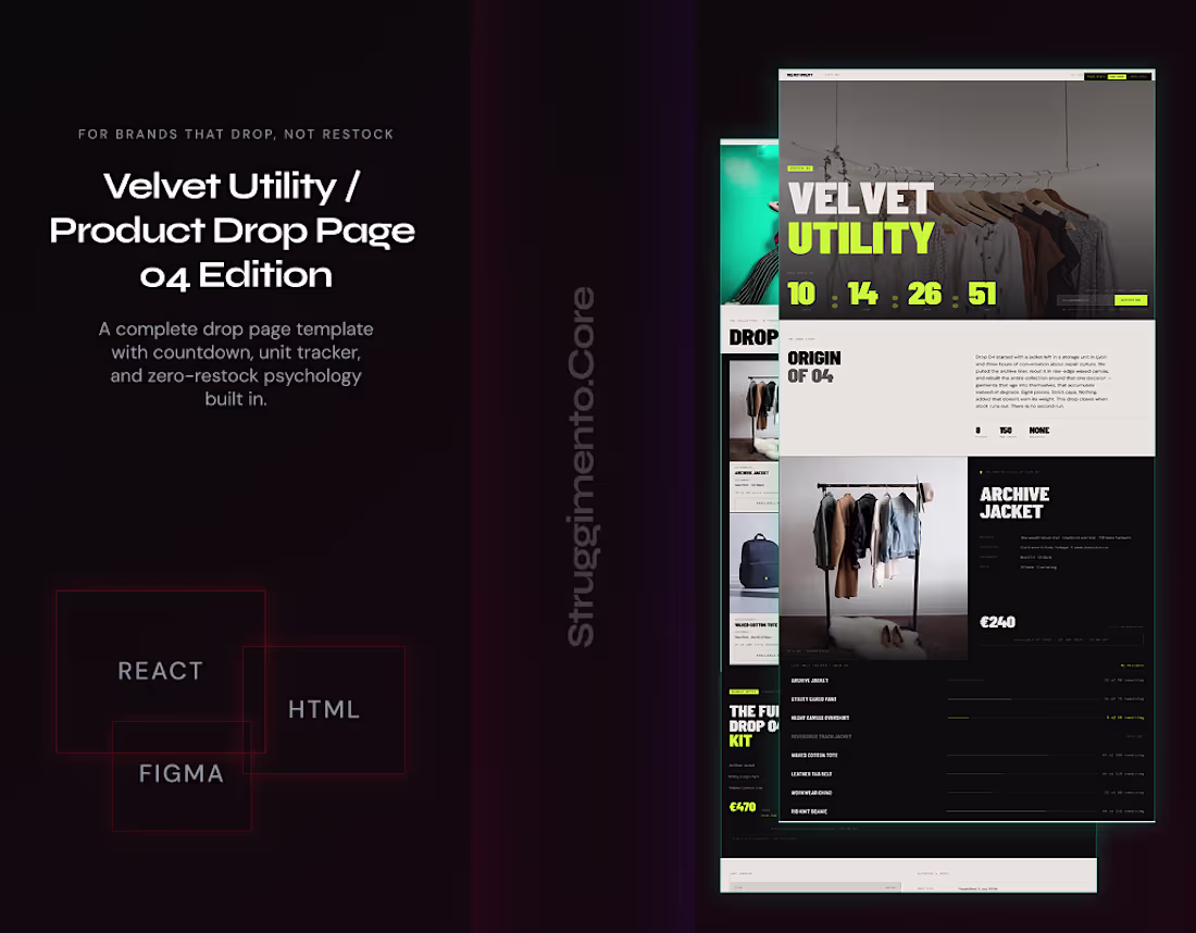 Cover image for Boost Fashion Sales with Velvet Utility Product Drop Page 04